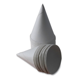 4.5 oz. Sugarcane Cone Cups