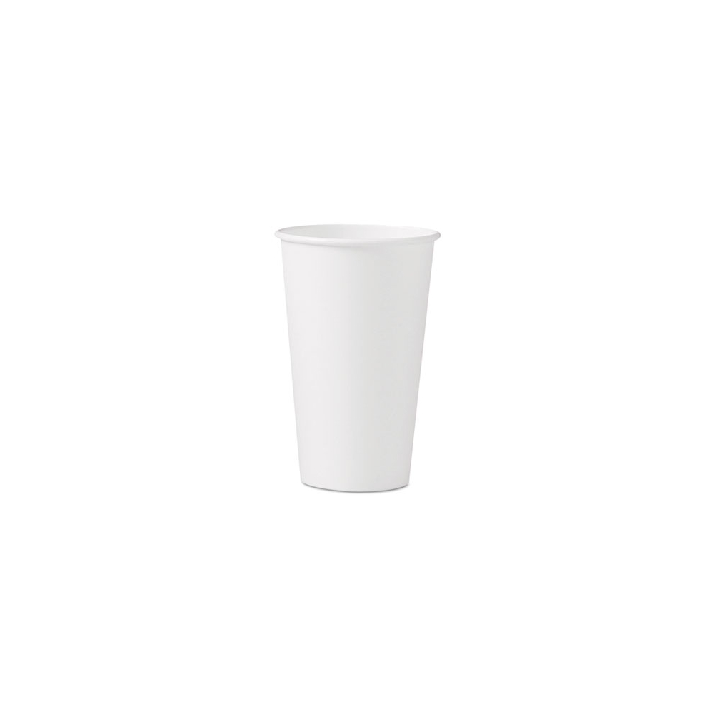 16 oz. Single-Sided Poly Paper Hot Cups