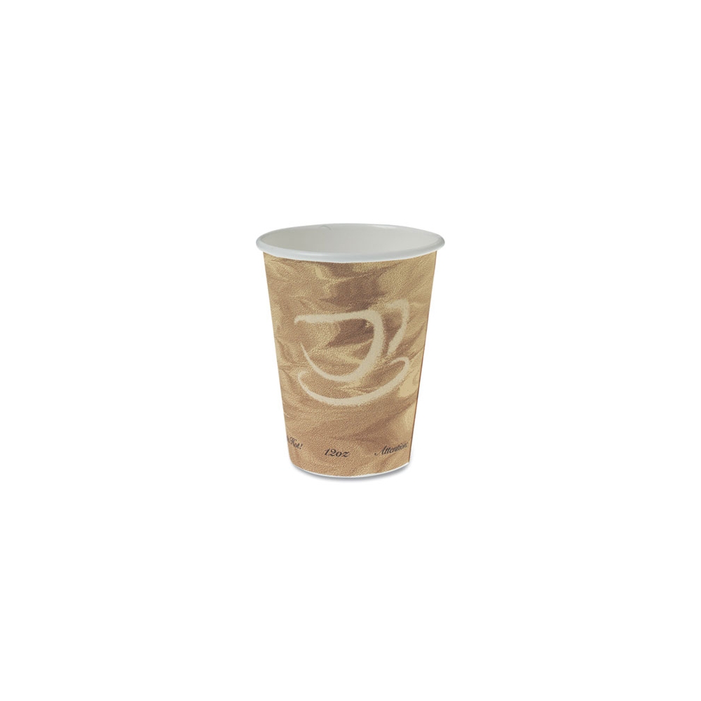 12 oz. Mistique Polycoated Hot Paper Cups