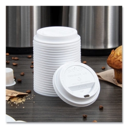 Traveler Cappuccino Style Dome Lids for 10 oz. Hot Cups