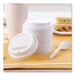 Traveler Cappuccino Style Dome Lids for 10 oz. to 24 oz. Hot Cups