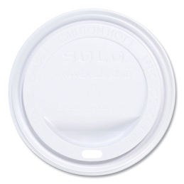 Traveler Cappuccino Style Dome Lids for 10 oz. to 24 oz. Hot Cups