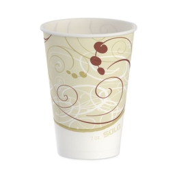 7 oz. Symphony Wax-Coated Paper Cold Cups