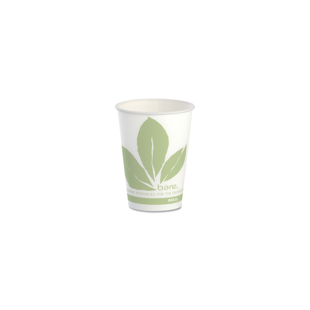 9 oz. Bare Eco-Forward Paper Cold Cups