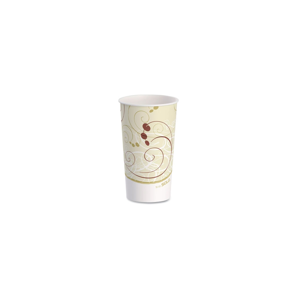 16 oz. Double Sided Poly Paper Cold Cups