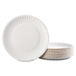 9” Gold Label Coated Paper Plates