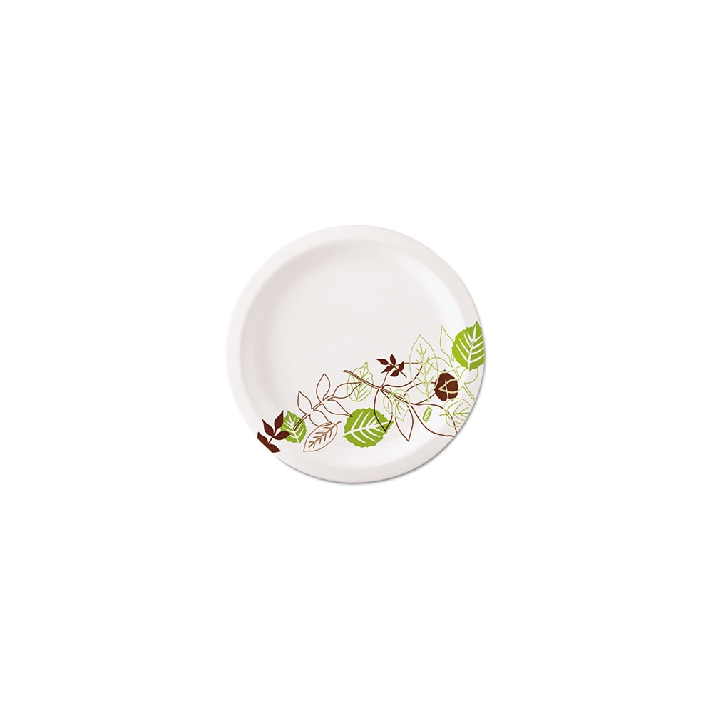 6.87” Medium Weight Pathways Soak-Proof Paper Plates