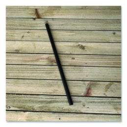 7.75” Black Giant Straws