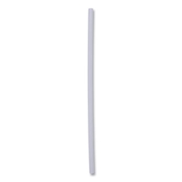 7.75” Translucent Unwrapped Jumbo Straws