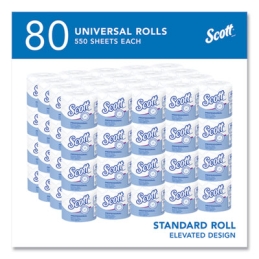 Essentials 2 Ply Standard Roll Toilet Tissue