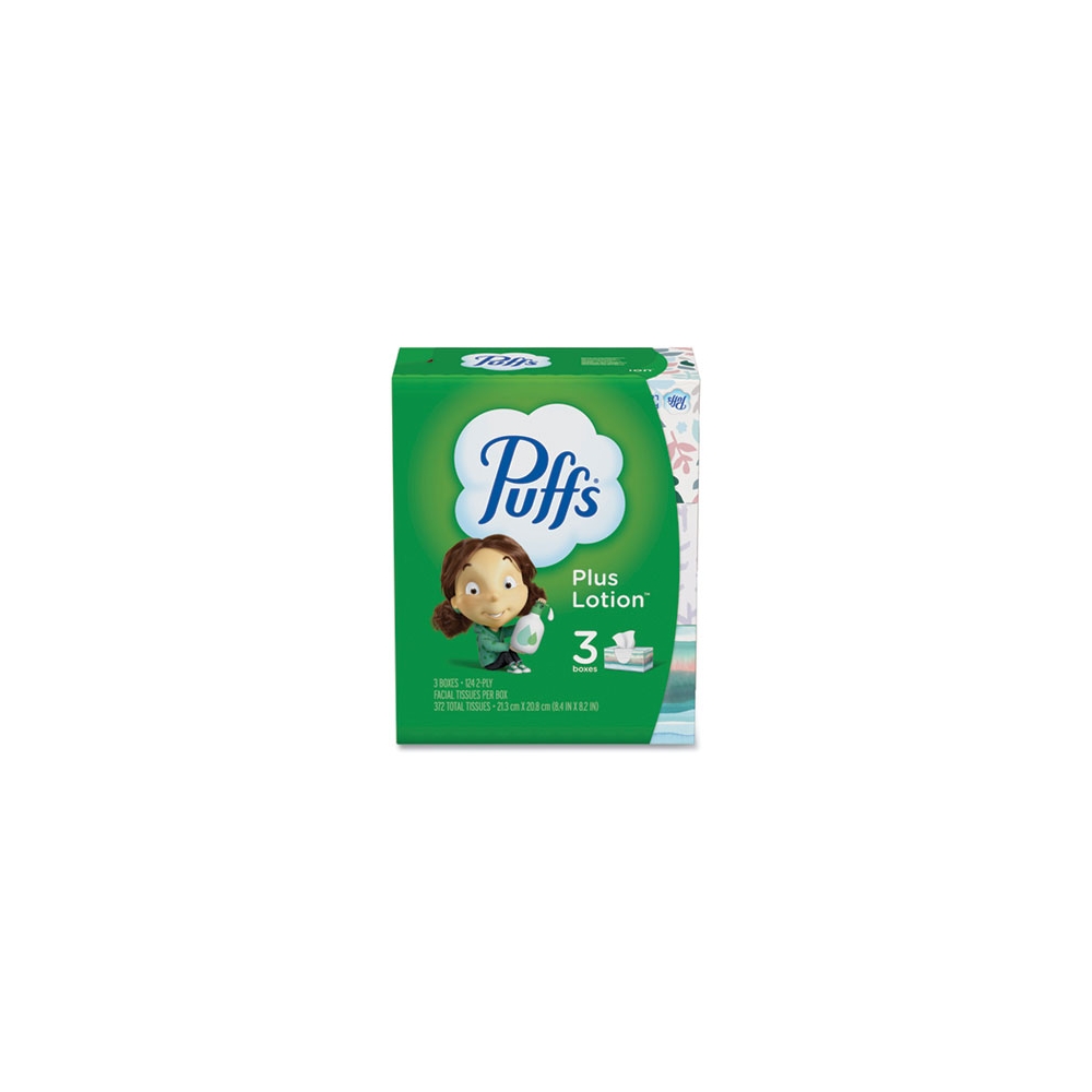 2 Ply White Facial Tissues Plus Lotion