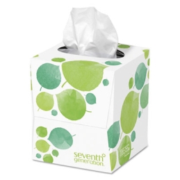 2 Ply 100% Recycled Facial Tissues