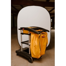 Used High Capacity Cleaning Cart