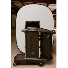 Used High-Security Healthcare Cleaning Cart