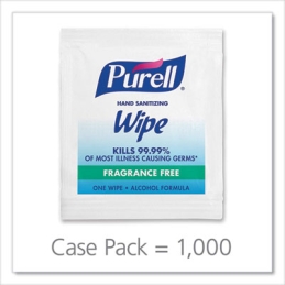 Pre-Moistened Sanitizing Hand Wipes