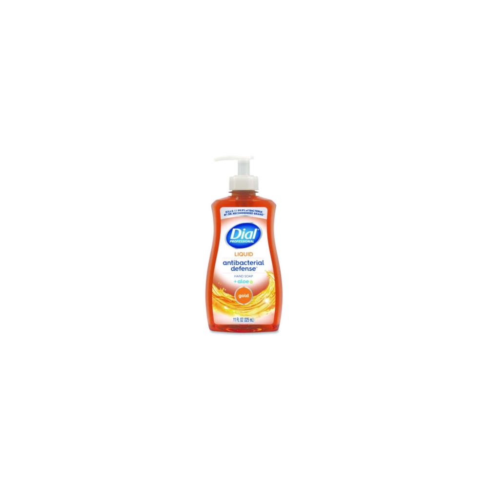 Antibacterial Defense Gold Hand Soap with Aloe Pumps