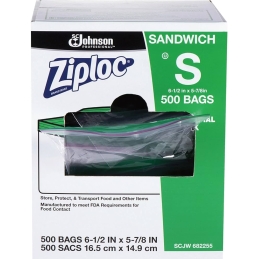 Sandwich Size Storage Bags