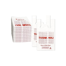 Thank You Handle T-Shirt Bags