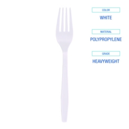 Medium Weight Polypropylene Forks