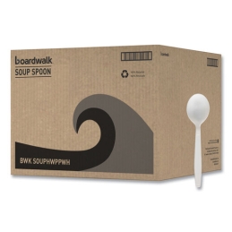 Medium Weight Polypropylene Soup Spoons